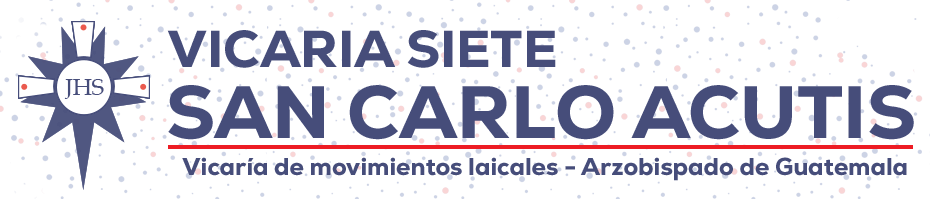 Logo Vicaria Siete San Carlos Acutis